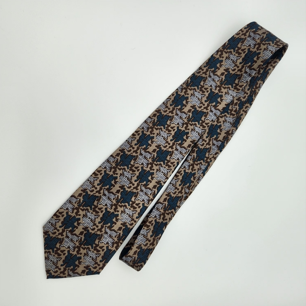 Valentino Cravatte Silk Tie Made in Italy Luxury Designer Formal Wedding Camo